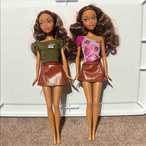 My Scene Other - My scene Madison Doll Set with Brown Skirts